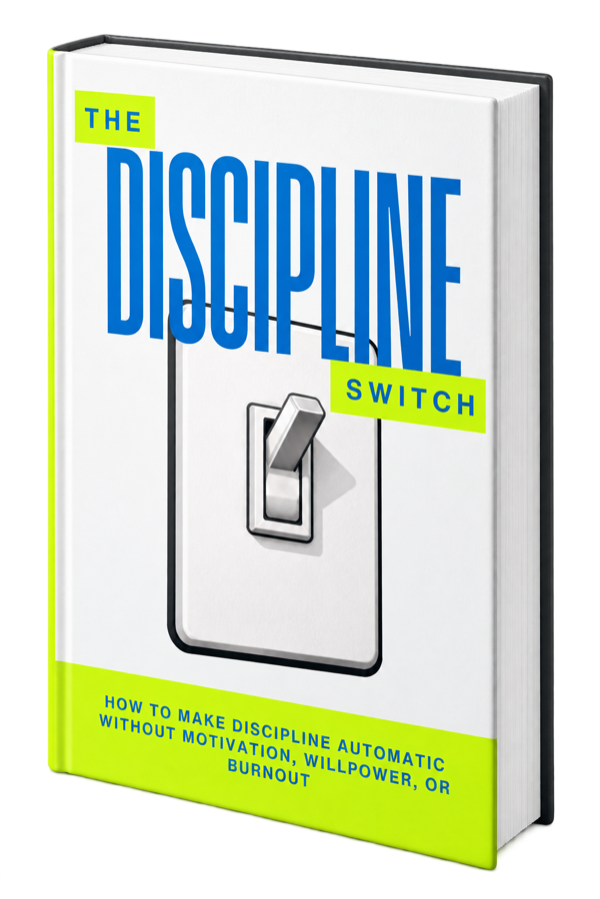 3D mockup of The Discipline Switch by Chance Gibbons